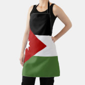 Jordanische Flagge Schürze (InSitu)