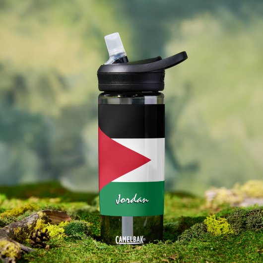 jordanische Flasche, patriotische jordanische Flag Trinkflasche (Außenbereich)