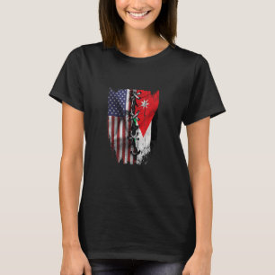 jordanische Roots - Jordanienflagge T-Shirt