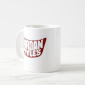 jordanische Stile Kaffeetasse (Vorderseite Links)