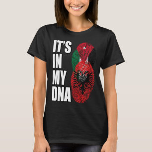 jordanische und albanische DNA-Heritage T-Shirt