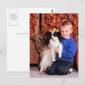 Jordy - Papillon - Numkena Postkarte (Vorne/Hinten)