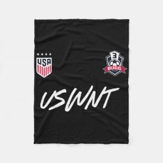 Jordyn Bugg 3 Navy Uswnt Offiziell lizenziert  Fleecedecke