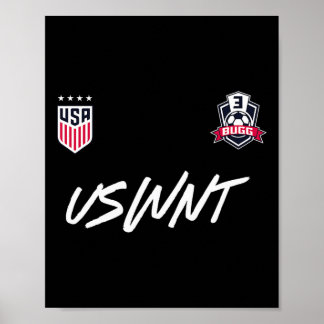 Jordyn Bugg 3 Navy Uswnt Offiziell lizenziert  Poster