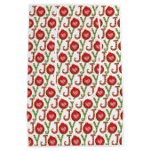 Jored Green Weihnachtsfeiertag Mittlere Geschenktüte (Rückseite)