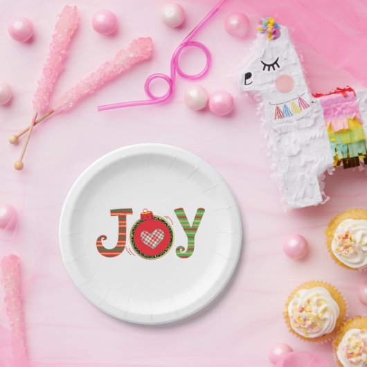 Jored Green Weihnachtsfeiertag Pappteller (Party)