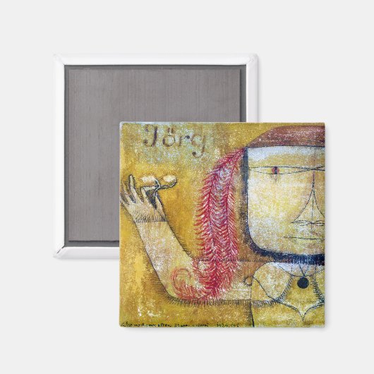 Jorg, Paul Klee Magnet (Vorderseite/Rückseite)
