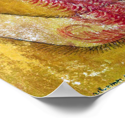 Jorg, Paul Klee Poster (Ecke)