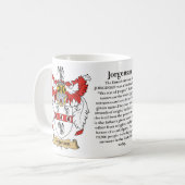 Jorgensen, der Ursprung, die Bedeutung und das Kaffeetasse (Vorderseite Links)