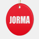 Jorma Keramik Ornament (Links)