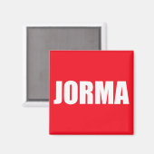 Jorma Magnet (Vorderseite/Rückseite)