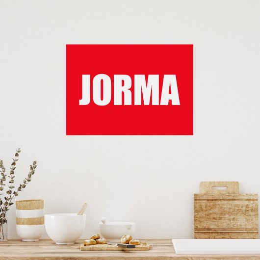Jorma Poster (Küche)