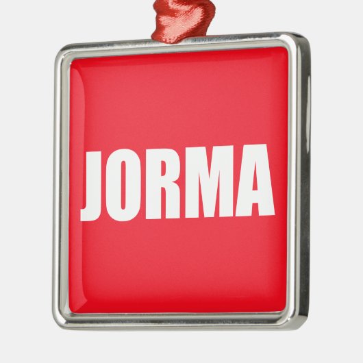 Jorma Silbernes Ornament (Links)