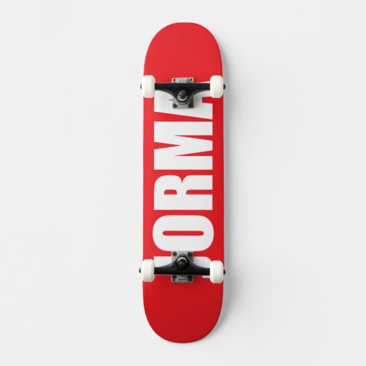 Jorma Skateboard (Vorderseite)