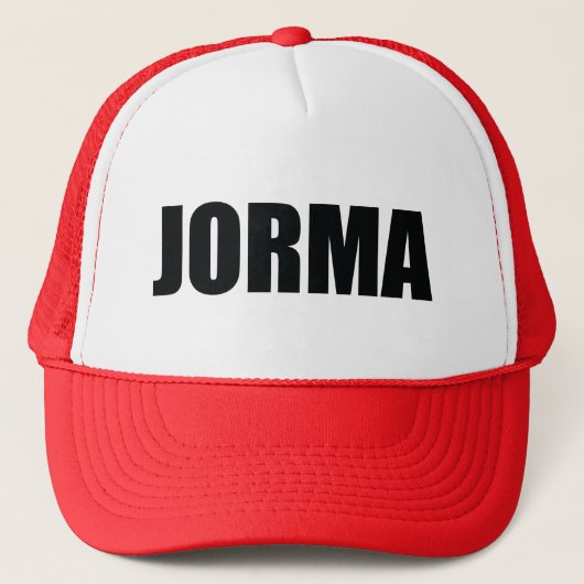 Jorma Truckerkappe (Vorderseite)