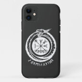 Jormungandr - Nordische Rune Case-Mate iPhone Hülle (Rückseite)