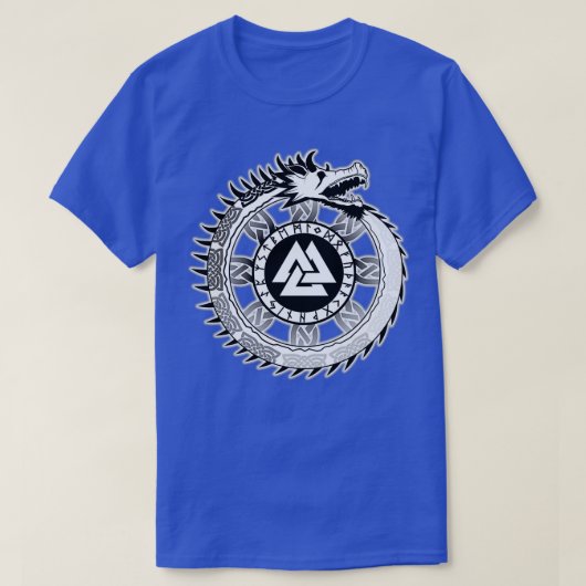 Jormungandr Valknut Variant I T-Shirt (Design vorne)