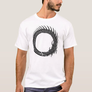 Jormungandr Weltschlangen-T-Shirt T-Shirt