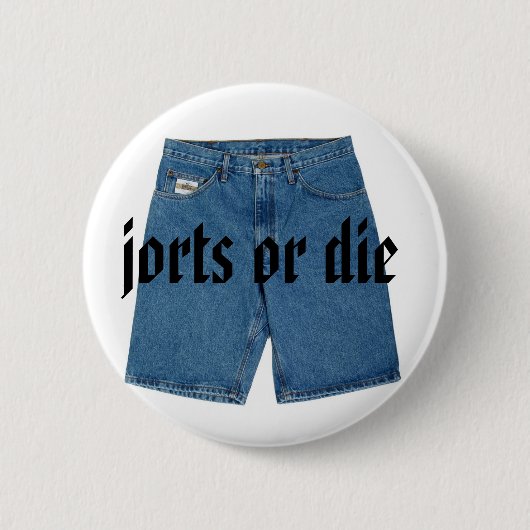 Jorts oder die Knopf Button (Vorderseite)