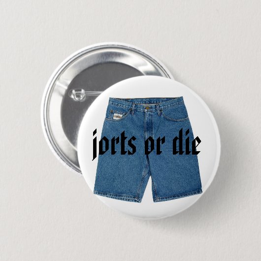 Jorts oder die Knopf Button (Vorne & Hinten)