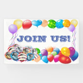 Jos Vinyl Banner 3' x 5' Banner (Horizontal)