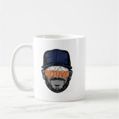 Jose Altuve Player Silhouette Kaffeetasse (Links)