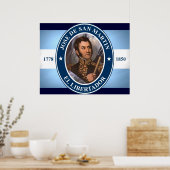 Jose de San Martin Poster (Küche)