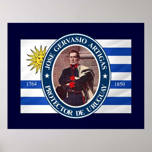 Jose Gervasio Artigas Poster (Vorne)