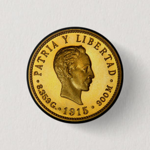 Jose Marti-Münze (1915) Button