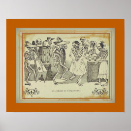 José Posada-El jarabe en ultratumba 18"x14,14" Poster