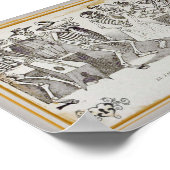 José Posada El jarabe en ultratumba 7x5.30 Print Poster (Ecke)