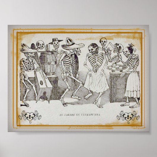 José Posada, El jarabe en ultratumba 7x5.30 Print Poster (Vorne)