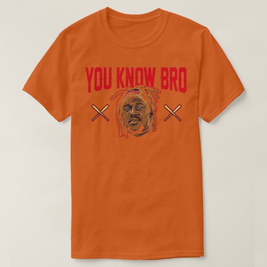 Jose Ramirez You Know Bro T-Shirt (Design vorne)