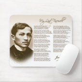 Jose Rizal mein letzter Abschied Mousepad (Mit Mouse)