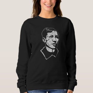 Jose Rizal Philippines Filipino American History m Sweatshirt
