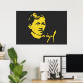 Jose Rizal Poster (Heimbüro)