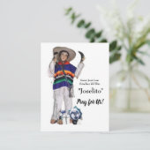 José Sánchez del Río Karte (Stehend Vorderseite)