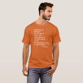 José Saramago T-Shirt (Vorne ganz)