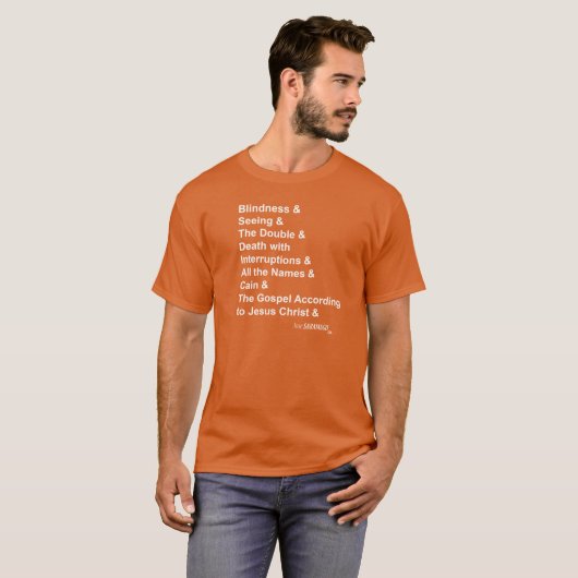 José Saramago T-Shirt (Vorne ganz)