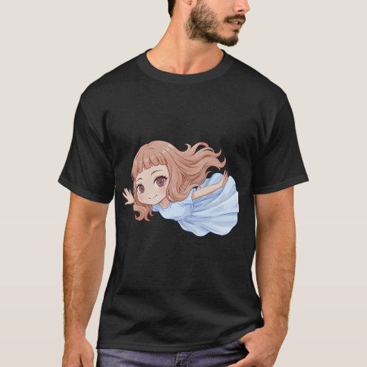 Josee Chibi Träumendes Mädchen T-Shirt (Vorderseite)