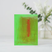 Josef Albers Homage Postcard Print Postkarte (Stehend Vorderseite)