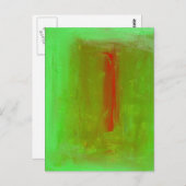 Josef Albers Homage Postcard Print Postkarte (Vorne/Hinten)