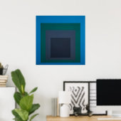 Josef Albers Kunst Poster (Heimbüro)