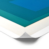 Josef Albers Kunstmalerei Poster (Ecke)