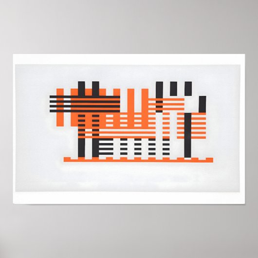 Josef Albers Kunstmalerei Poster (Vorne)