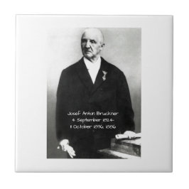 Josef Anton Bruckner 1886 Fliese