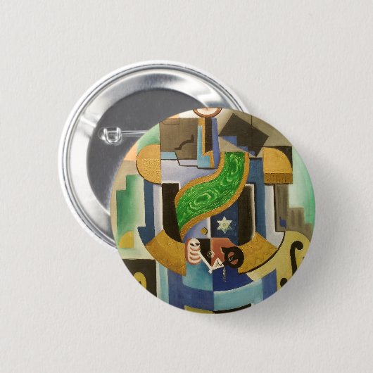 Josef Čapek (Tschechisch, 1887 - 1945) Button (Vorne & Hinten)