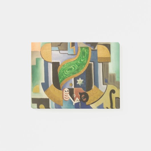 Josef Čapek (Tschechisch, 1887 - 1945) Post-it Klebezettel (Vorderseite)