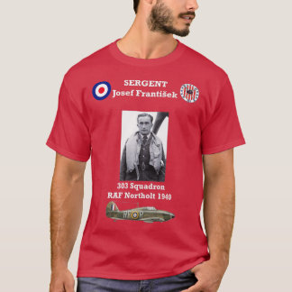 Josef Frantisek, tschechisches Flugace T-Shirt