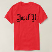 Josef K 1 T-Shirt (Design vorne)